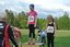T7 40 m. 1. Siiri Nielikäinen, 2. Kristiina Pesonen, 3. Aino Putkonen 