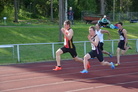Miehet 100 m. Sisäradalta Joonas Liukkonen, Santeri Örn, Topi Julkunen, Kaarle Muurikoski.