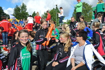 Juvan kokoluokan kuntien Vattenfall-finaali järjestettiin Laitilassa.