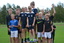 P13 4 x 600 m palkintojenjako. SavonlRiento kultaa, RistU hopeaa, JuvU:n Kalle Himanen - Elvis Grunér - Eemeli Väisänen - Ronaldo Lodi pronssilla.
