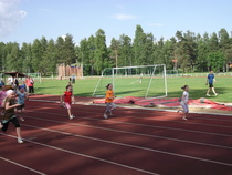 Luokittelukisat 24.6, T9 -sarjan 40 metriä.