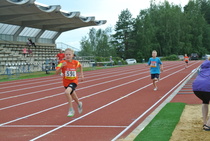 Kalle Himanen juoksi piirihuipentumassa Savonlinnassa uuden seuran ennätyksen 11-vuotiaiden 1000 metrillä.