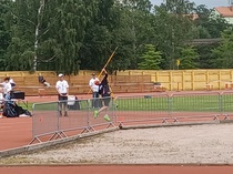 Veikko Suikki oli 14-vuotiaiden SM-kisoissa neljäs keihäässä.