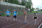 Viimeisenä lajina starttasi 15-vuotiaiden 2000 metriä. Sisäradalta Anni Kaipainen, Aino Loikkanen, Samu Hyppönen, Santeri Purhonen.