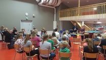 Yleisurheilukauden päättäjäiset Sampolassa.