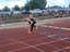 Vilja Tarkiainen 60 metrin aidoissa.