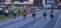 Joonas kuvassa ulkoradalla.